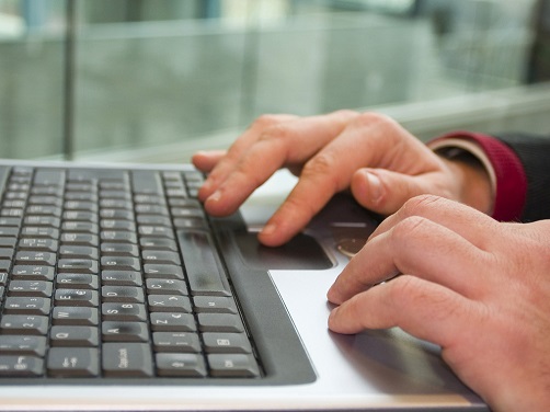 Laptop user